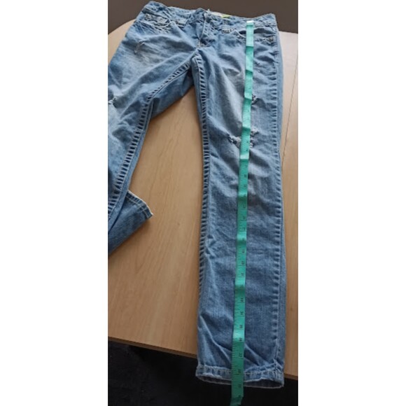 Aeropostale 5/6 Regular Bayla Skinny Leg Distressed Women's Jeans RN 126671 - Picture 3 of 16